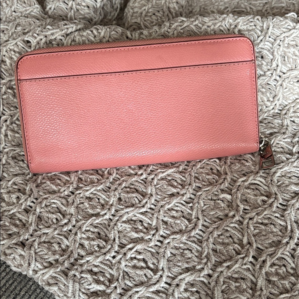 ๐3/$20 Coach long leather zip around wallet - Picture 6 of 17
